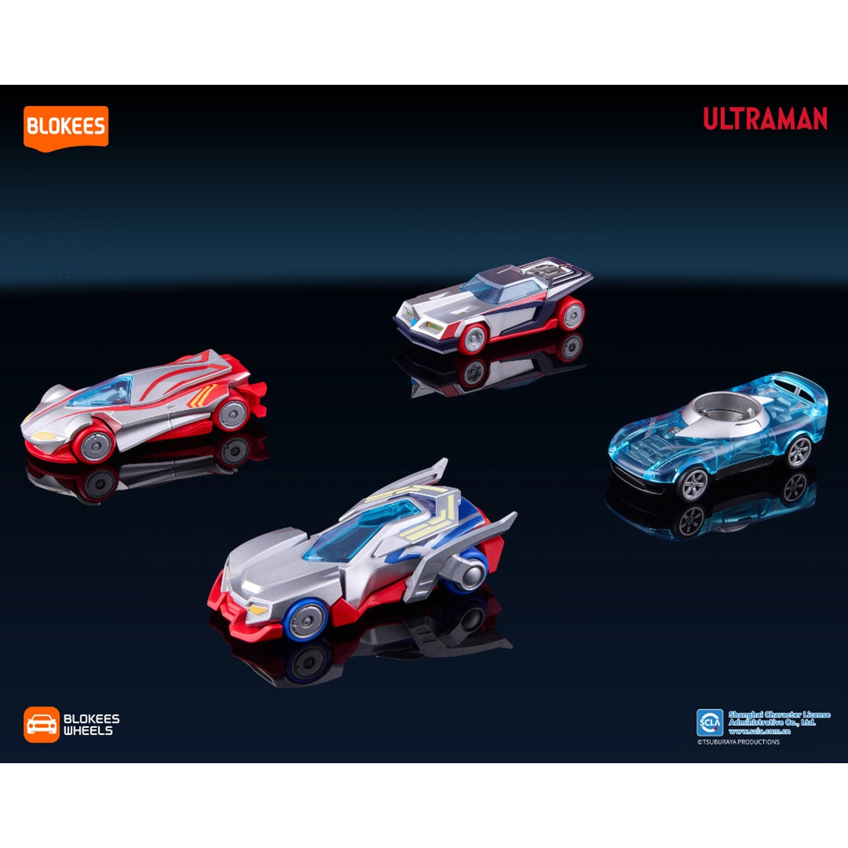 Đồ Chơi Siêu Xe Blokees Wheels Ultraman Bộ Sưu Tập 01 Galaxy Power BLOKEES 75605
