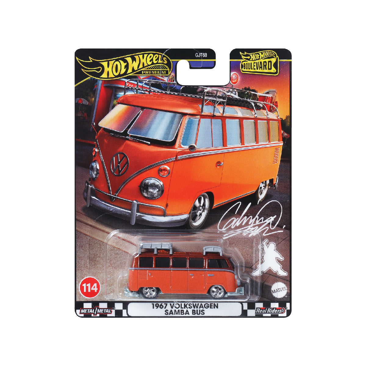 Siêu Xe Boulevard - 1967 Volkswage Samba Bus Hot Wheels Gjt68
