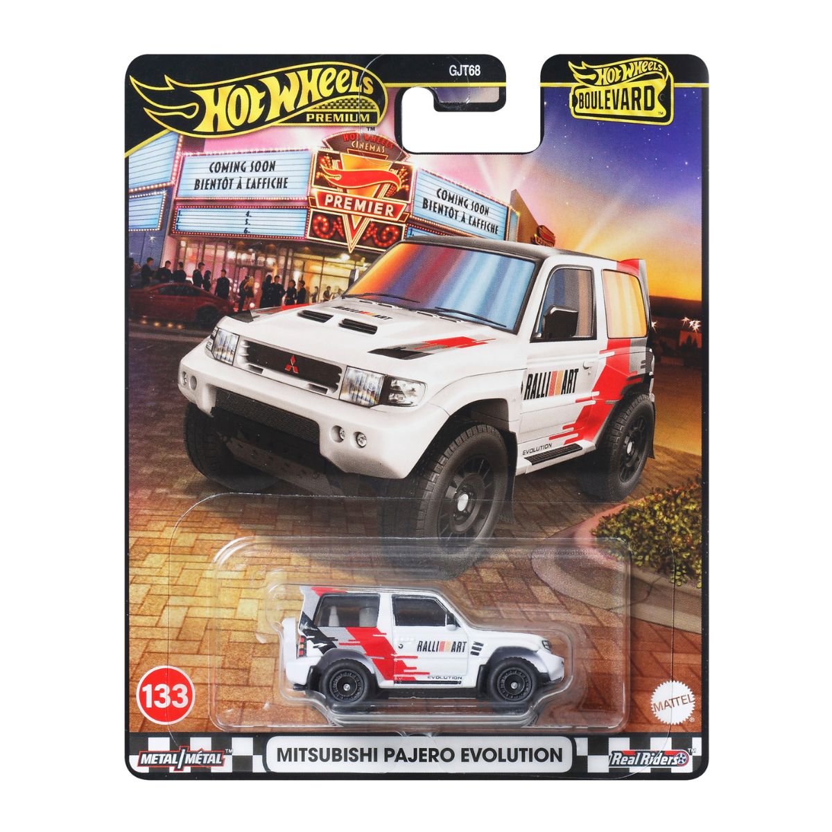 Đồ Chơi Siêu Xe Boulevard - Mitsubishi Pajero Evolution HOT WHEELS GJT68
