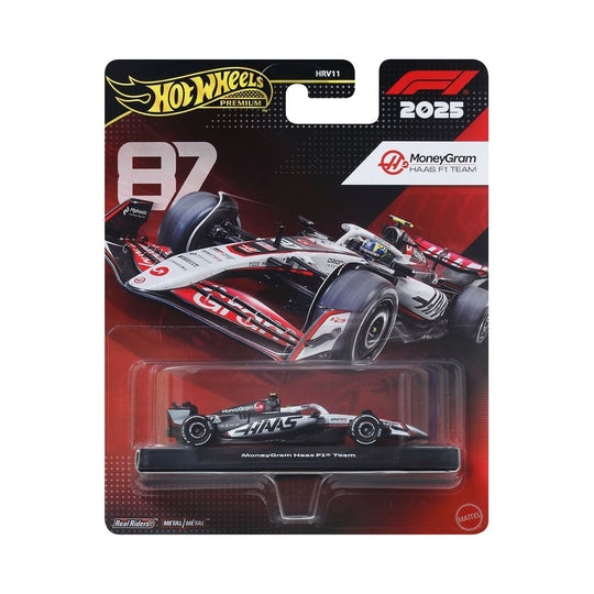 Haas F1 Race Team Race Car – Driver No. 87 Hot Wheels JKD90/HRV11