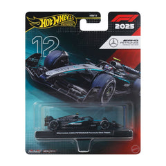 Đồ Chơi Siêu Xe đua F1 Race Team Mercedes-Benz - Tay đua số 12 HOT WHEELS JKD92/HRV11