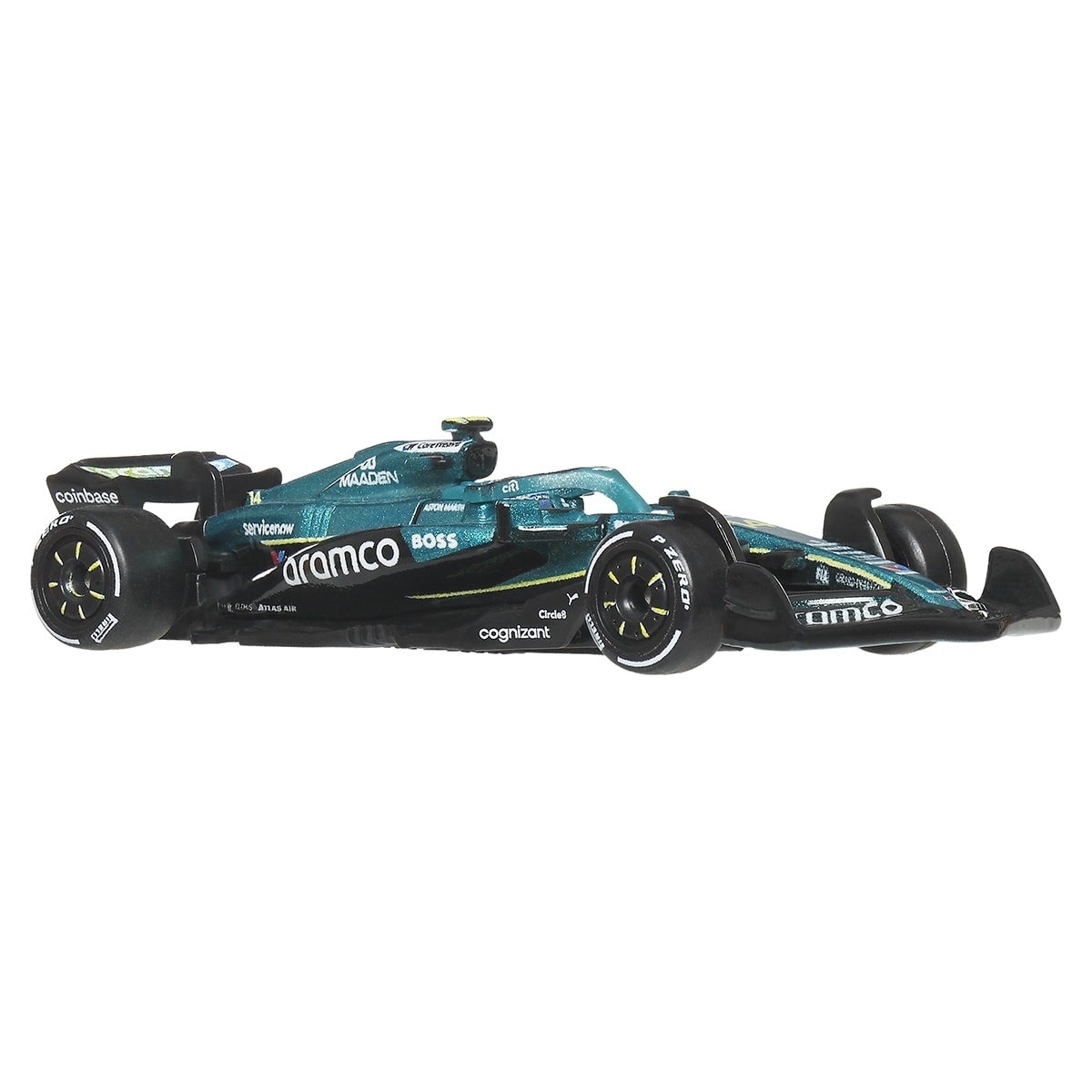 Đồ Chơi Siêu Xe Đua F1 Team Aston Martin - Tay Đua 14 HOT WHEELS JKD97/HRV11