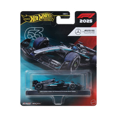 Đồ Chơi Siêu Xe Đua F1 Team Mercedes-Benz - Tay Đua 63 HOT WHEELS HRV11