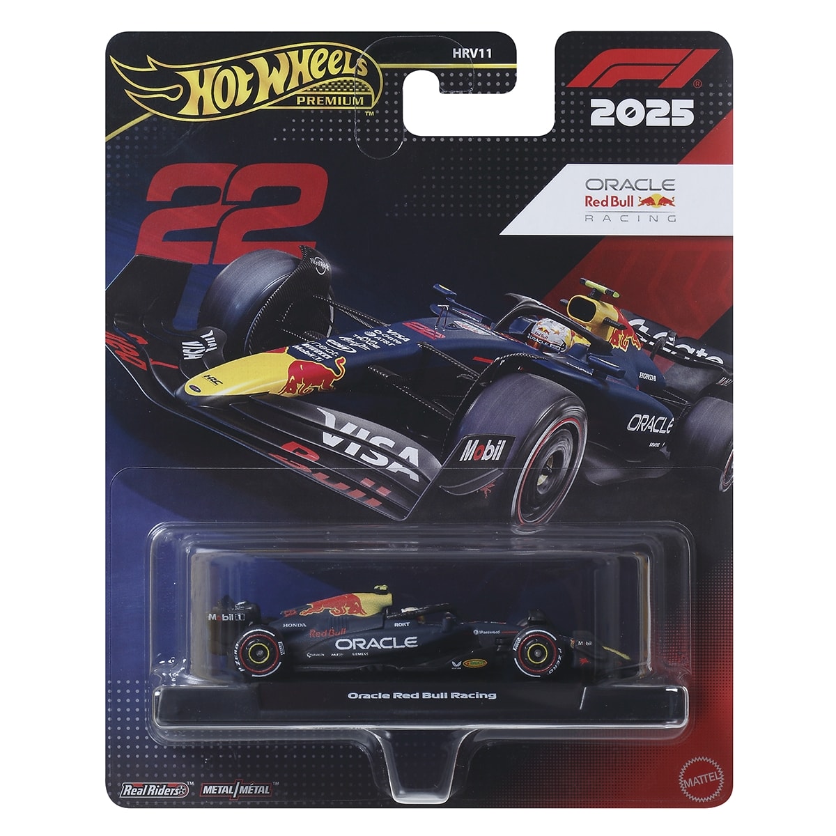 Đồ Chơi Siêu Xe Đua F1 Team Oracle Red Bull - Tay Đua 22 HOT WHEELS JKD95/HRV11