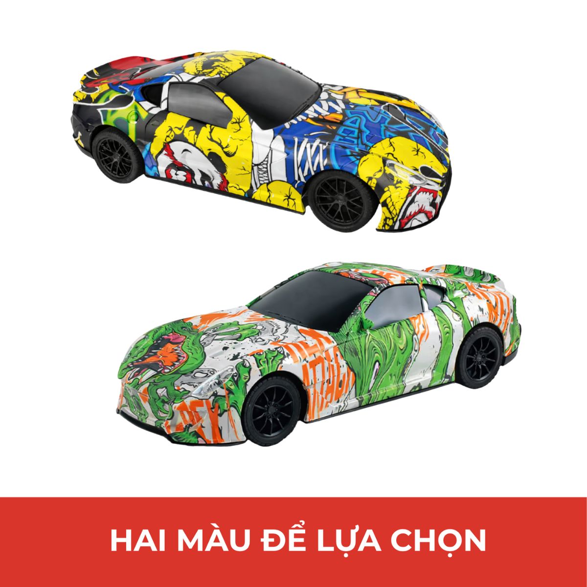 VECTO Graffiti Street Racing RC Supercar (Yellow) – VT59920A