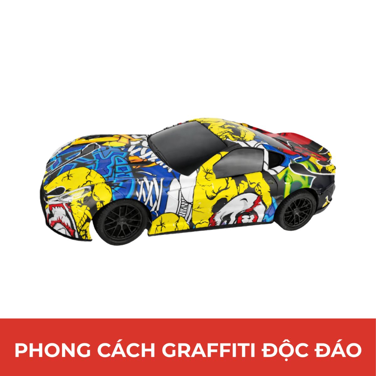 VECTO Graffiti Street Racing RC Supercar (Yellow) – VT59920A