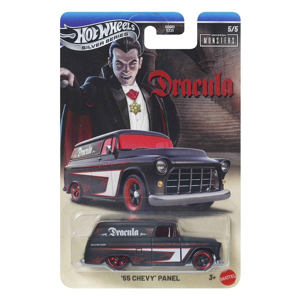 Đồ Chơi Siêu Xe Entertainment -  '55 Chevy Panel HOT WHEELS JKX39/GDG83
