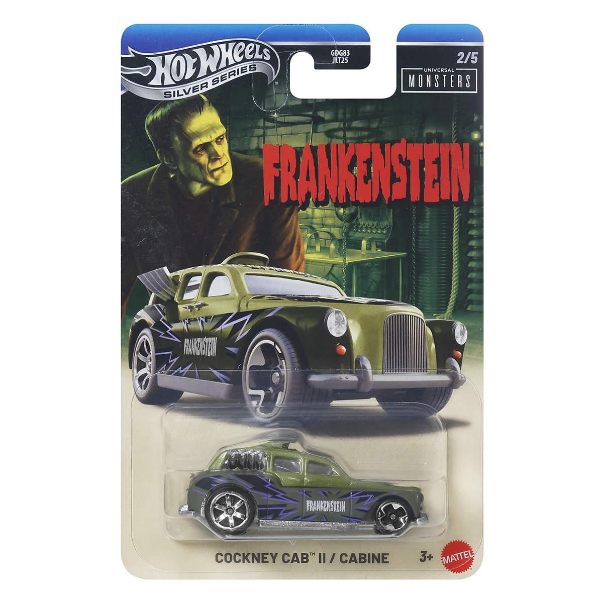 Đồ Chơi Siêu Xe Entertainment - Cockney Cab II HOT WHEELS JKX36/GDG83