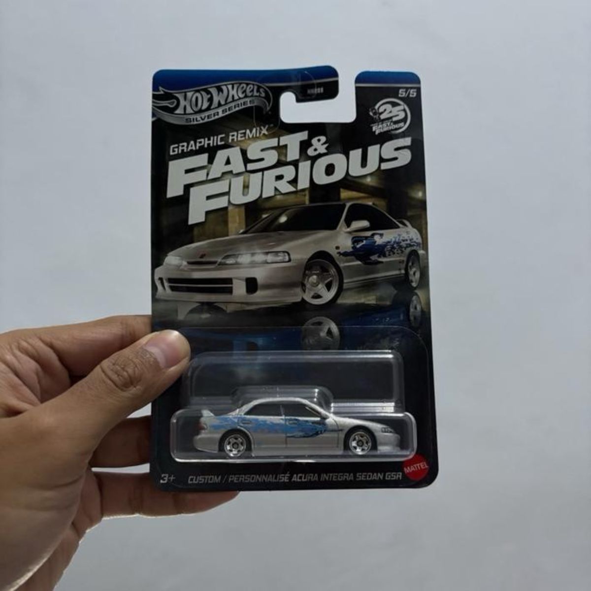 Đồ Chơi Mô Hình Siêu Xe Fast and Furious Custom Acura Integra HOT WHEELS JBY45/HNR88