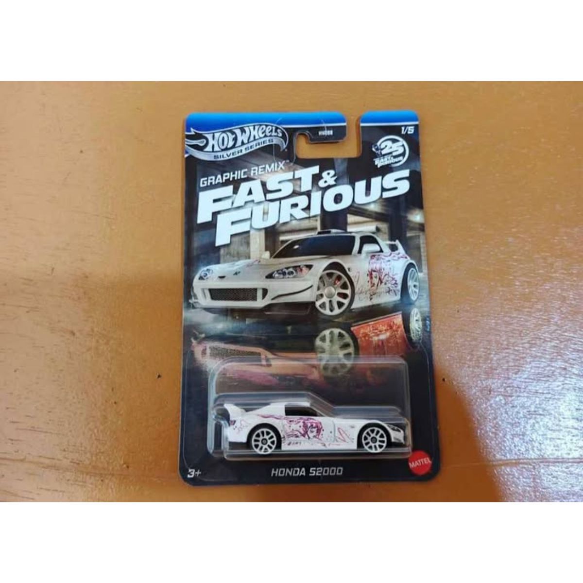 Đồ Chơi Mô Hình Siêu Xe Fast and Furious Honda S2000 HOT WHEELS JBY44/HNR88