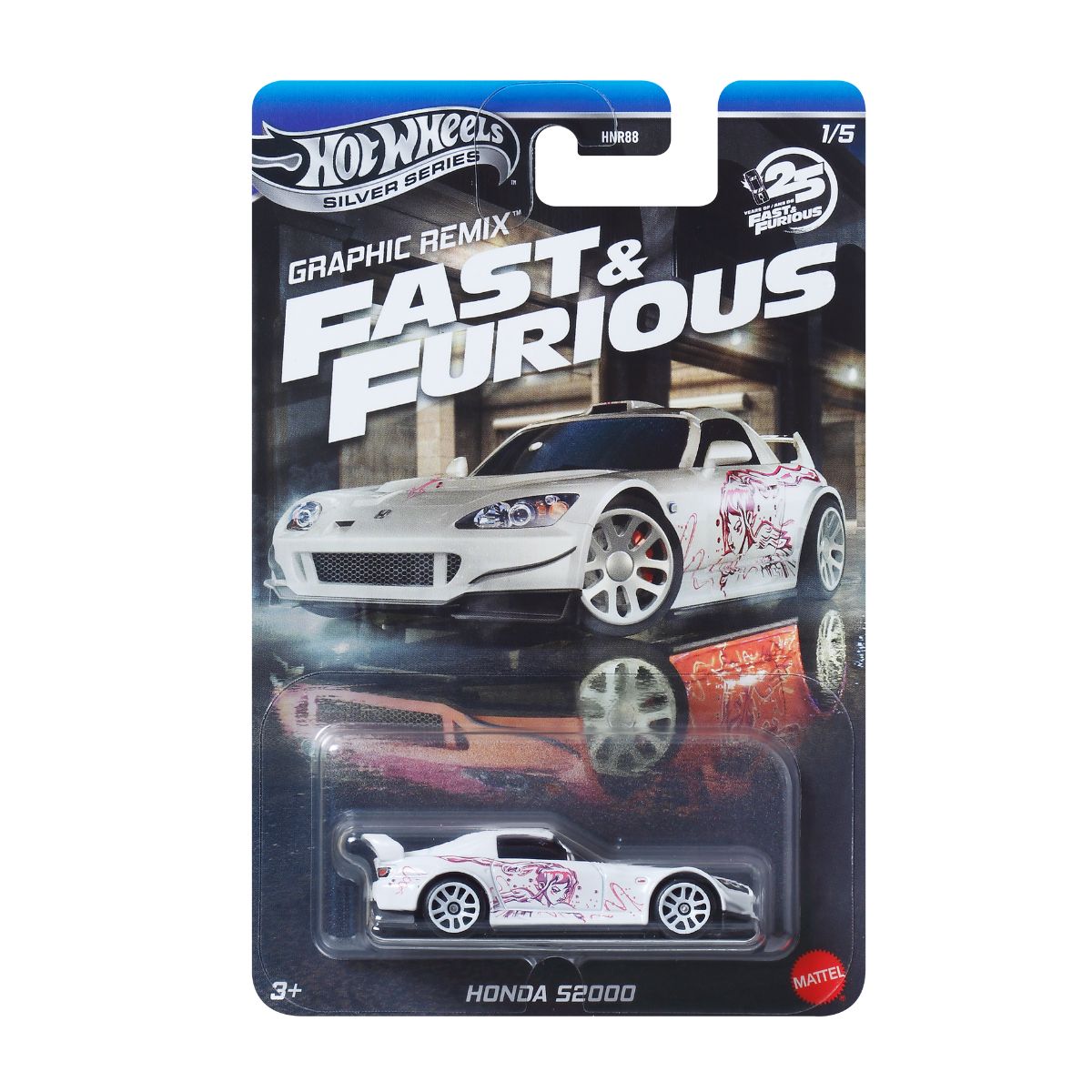 Đồ Chơi Mô Hình Siêu Xe Fast And Furious Honda S2000 HOT WHEELS JBY44/HNR88
