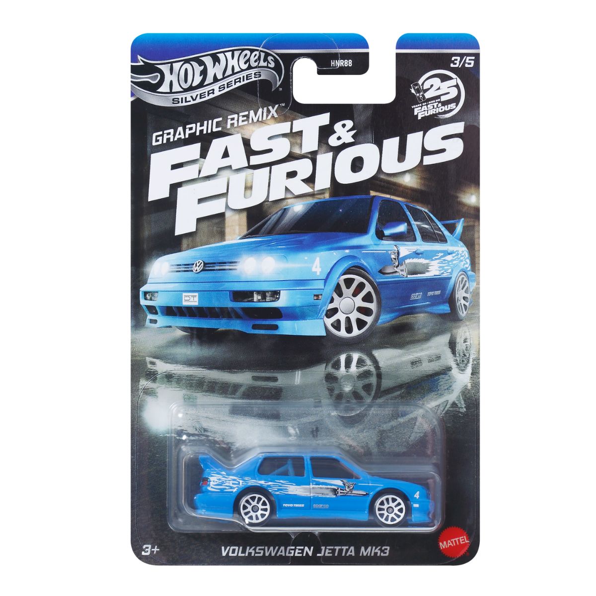Đồ Chơi Mô Hình Siêu Xe Fast And Furious Vw Jetta Mk3 Hot Wheels Jby46/Hnr88