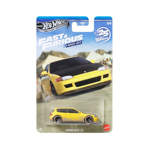 Đồ Chơi Siêu Xe Fast And Furious Honda Civic Eg HOT WHEELS HNR88