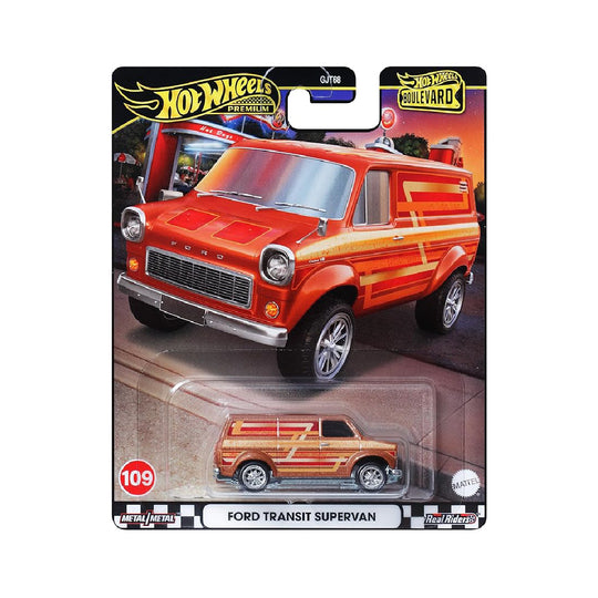 Siêu Xe Boulevard Ford Transit Super Van HOT WHEELS GJT68