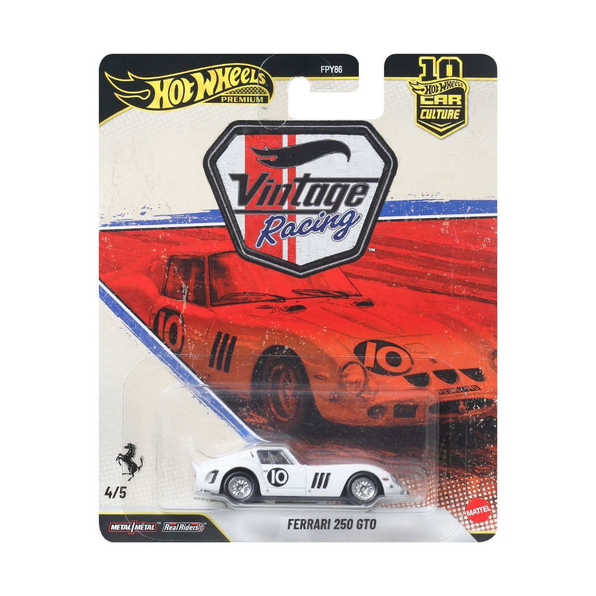Đồ Chơi Siêu Xe Hot Wheels Hạng Sang FERRARI 250 GTO HOT WHEELS JKF25/FPY86