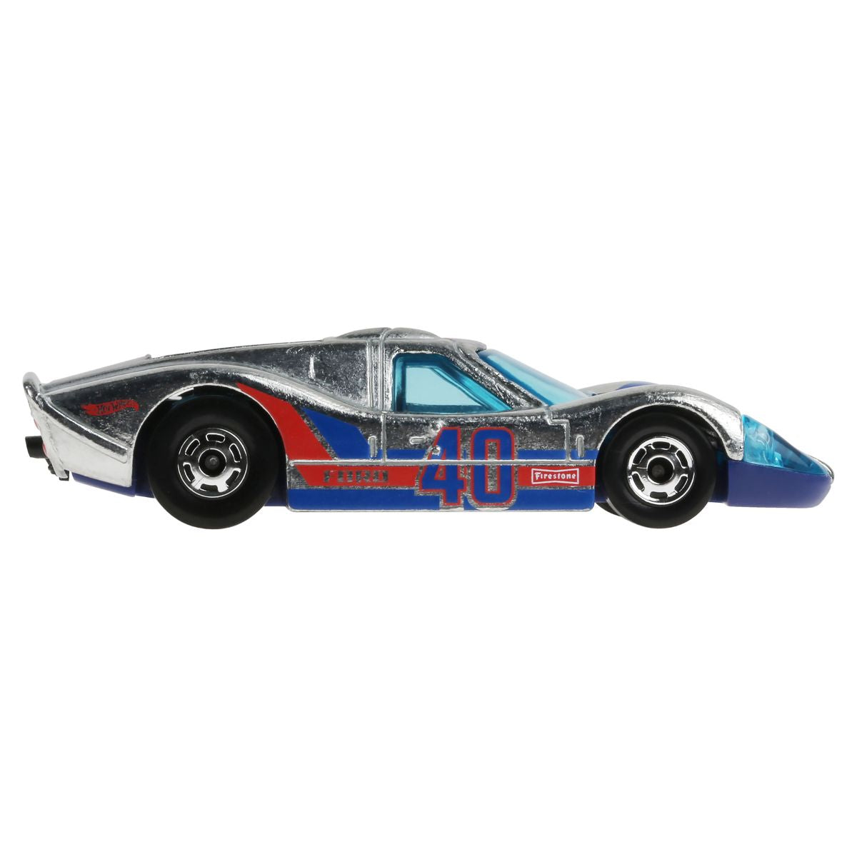Đồ Chơi Siêu Xe Hot Ones - 1967 Ford GT40 MK.IV HOT WHEELS JBY68