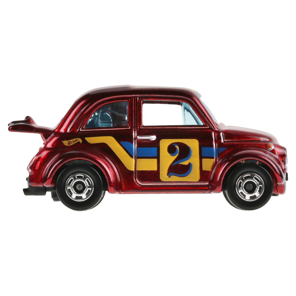 Đồ Chơi Siêu Xe Hot Ones - 60S Fiat 500D Modificado HOT WHEELS JBY68