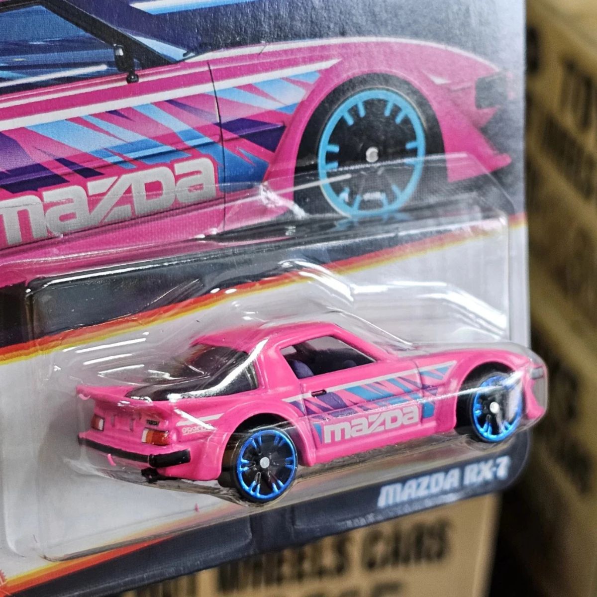 Siêu Xe Neon Speeders MAZDA RX-7 Hot Wheels HLH72