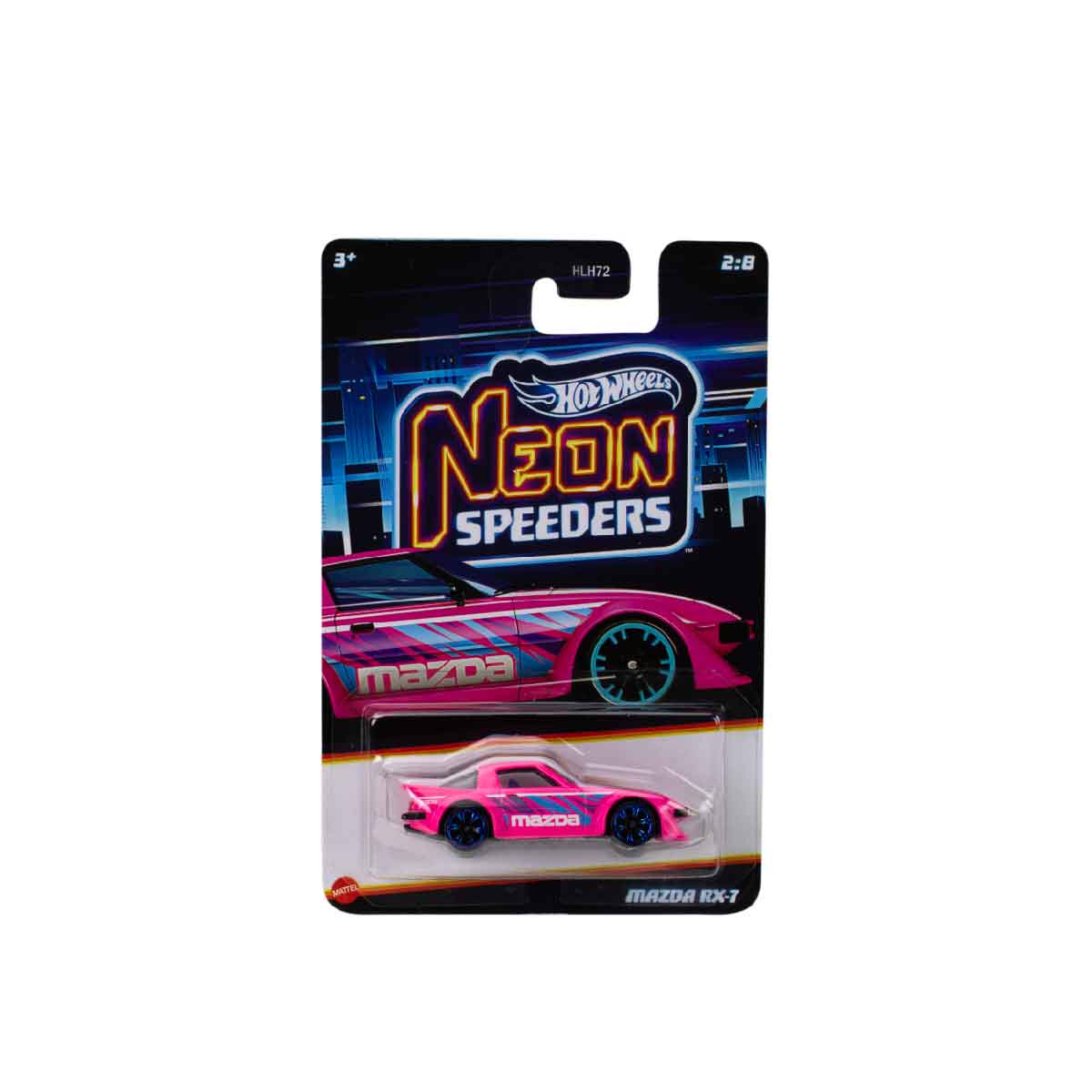 Siêu Xe Neon Speeders MAZDA RX-7 Hot Wheels HLH72
