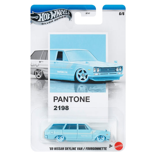 Pantone Supercar Toy - 1969 Nissan Skyline Van (Chase) HOT WHEELS JKY59/JKY47