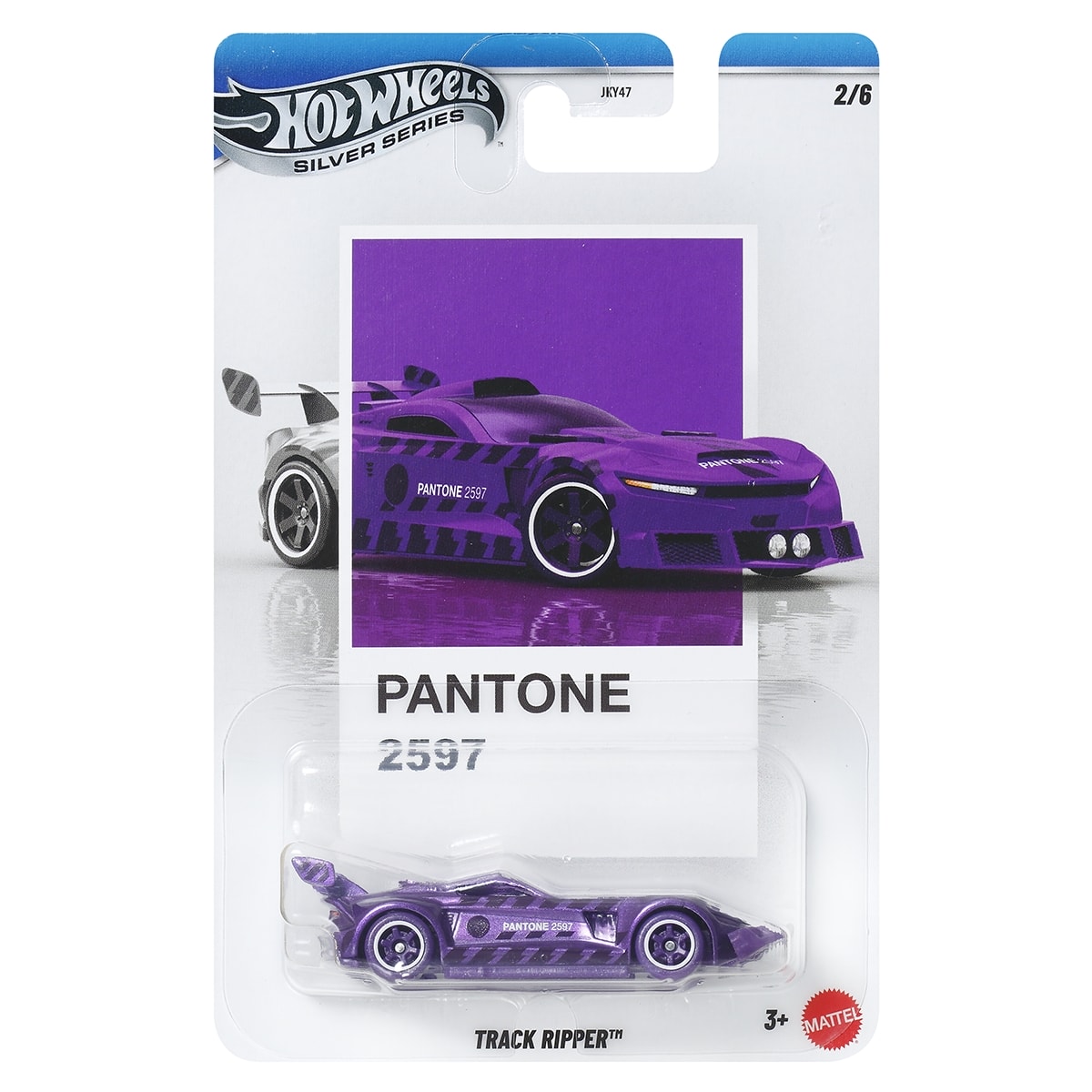 Đồ Chơi Siêu Xe Pantone - Track Ripper HOT WHEELS JKY61/JKY47