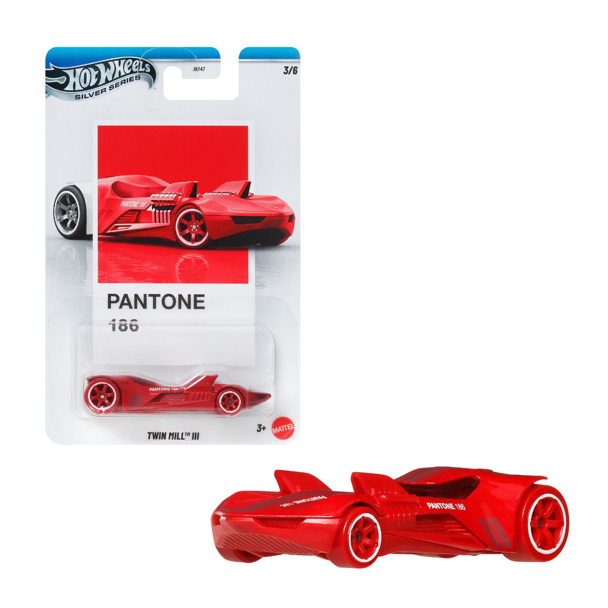 Đồ Chơi Siêu Xe Pantone - Twin Mill III HOT WHEELS JKY47