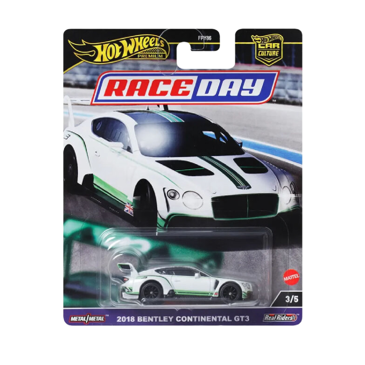 Siêu Xe Sang Trọng 2018 Bentley Continental Gt3 Hot Wheels Fpy86