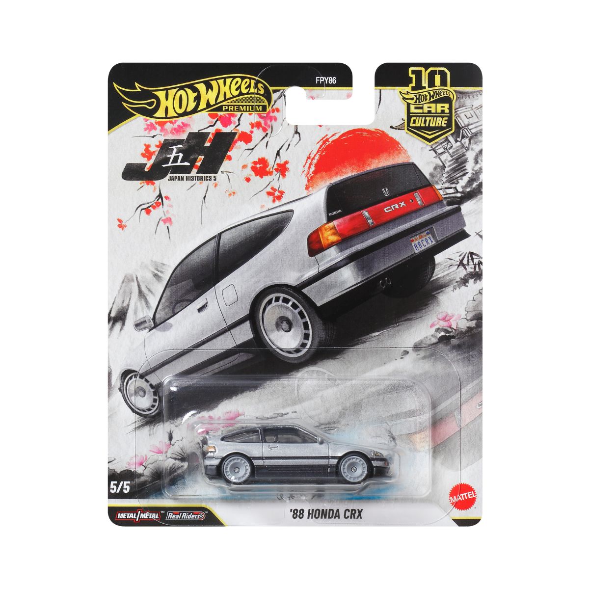 Hot Wheels Luxury Car – 88 Honda CRX - JKF13/FPY86