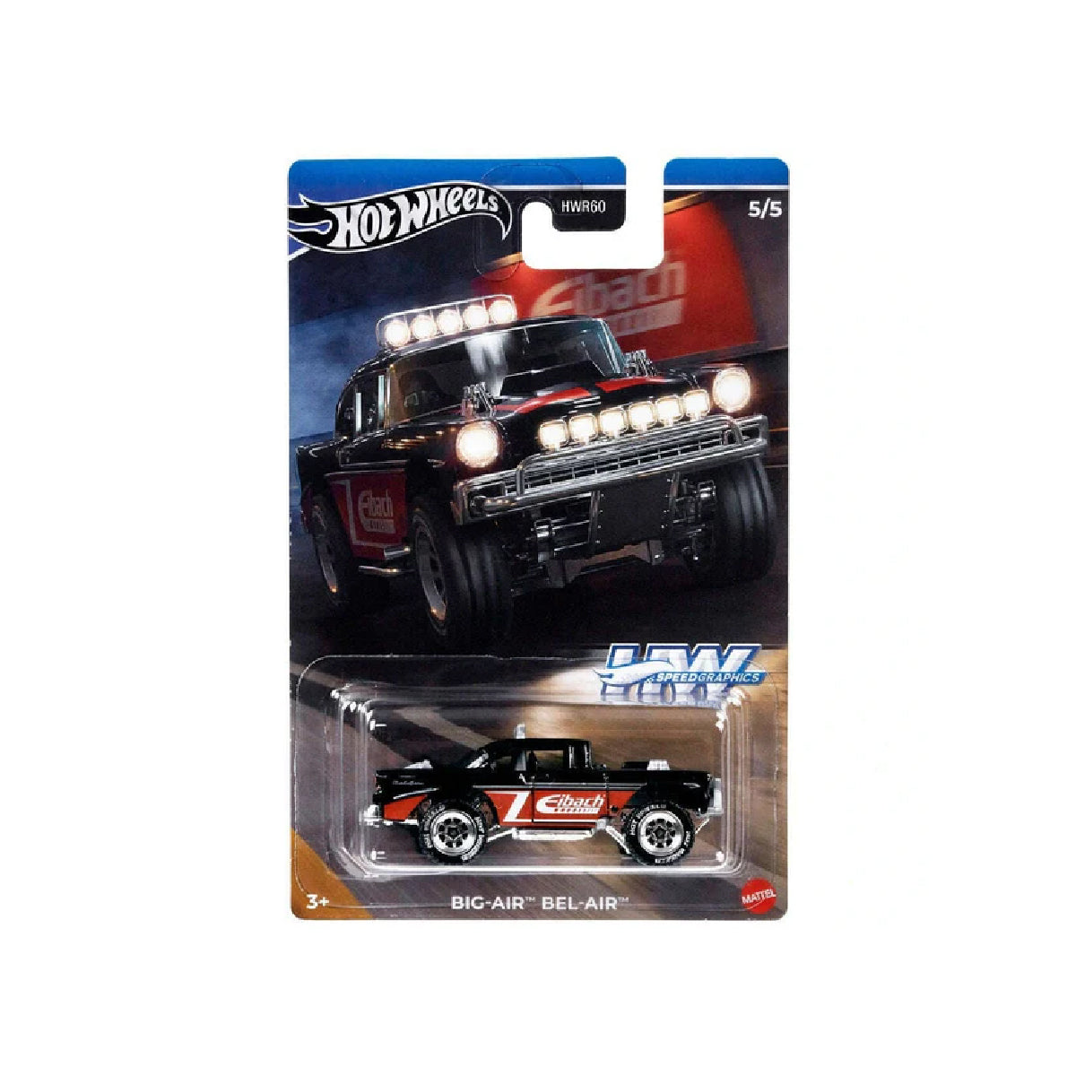 Siêu Xe Speed Graphics - Big-Air Bel-Air Hot Wheels Hwr60