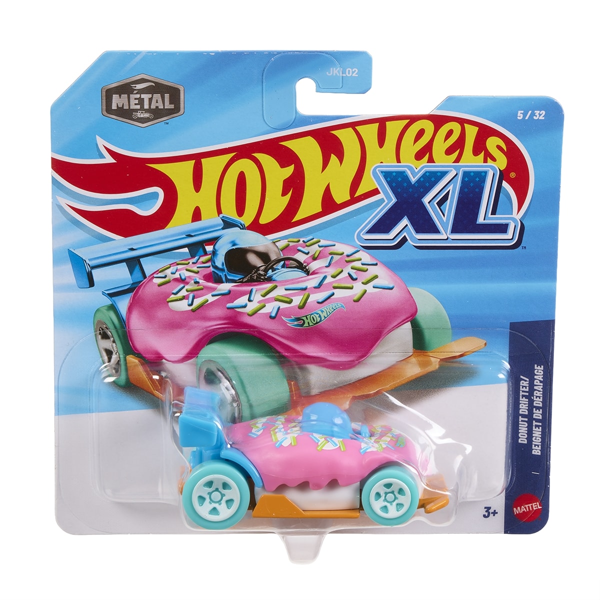 Đồ Chơi Siêu Xe XL - Donut Drifter HOT WHEELS JPJ06/JKL02