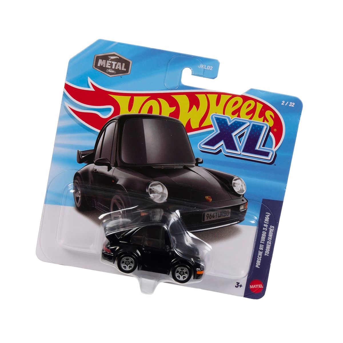 Đồ Chơi Siêu Xe XL - Porsche 911 Turbo 3.6 (964) Tooned HOT WHEELS JPH92/JKL02