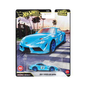 Đồ Chơi Siêu Xe Hot Wheels BOULEVARD 2021 TOYOTA GR SUPRA HOT WHEELS JHW34/GJT68