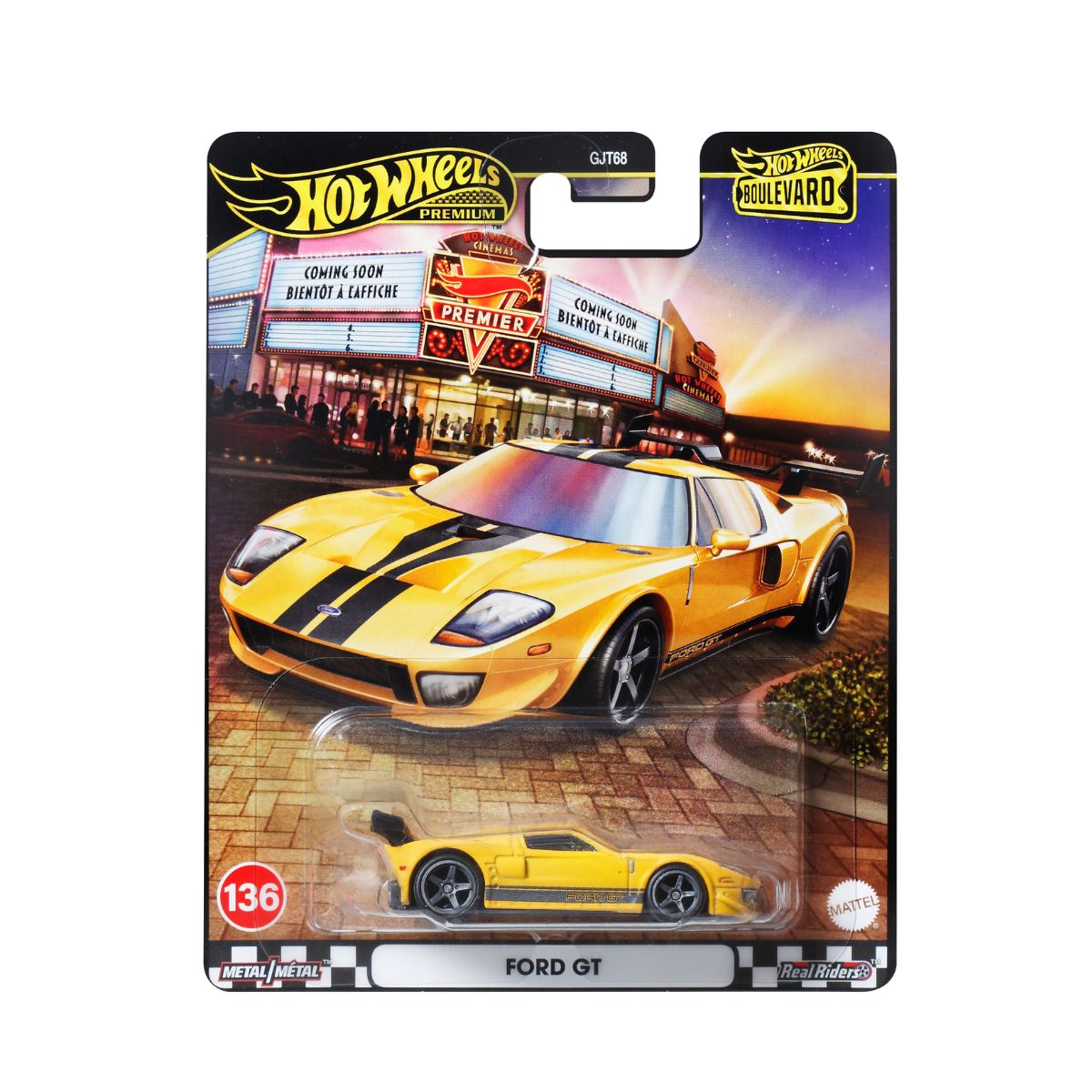 Đồ Chơi Siêu Xe Boulevard - Ford GT LM HOT WHEELS JHW26/GJT68