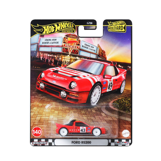 Đồ Chơi Siêu Xe Boulevard - Ford RS200 HOT WHEELS JBL29/GJT68