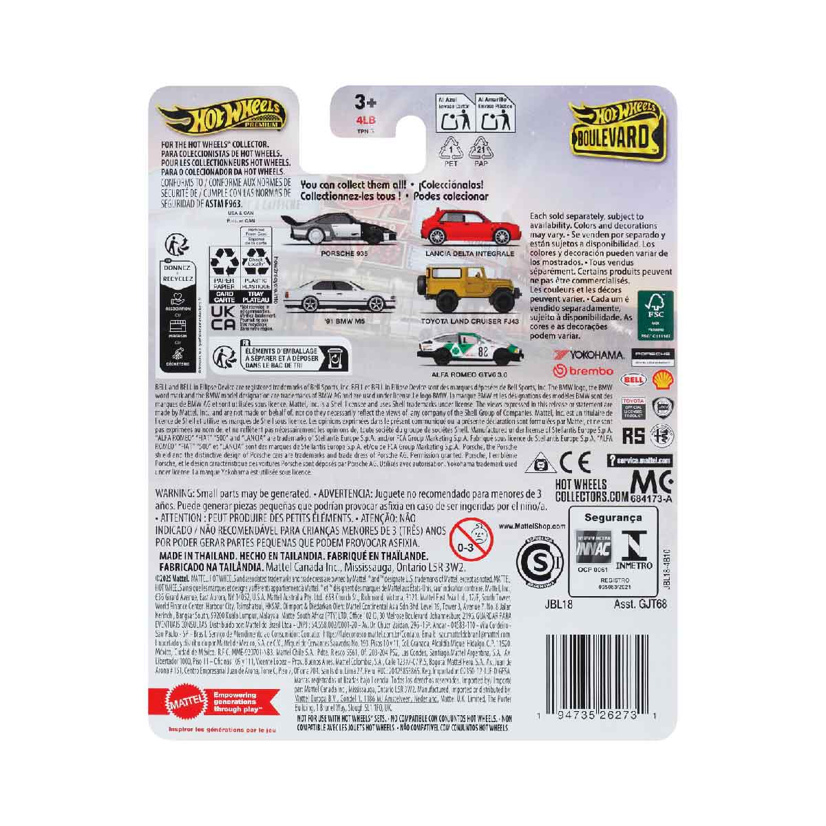 Siêu Xe Boulevard - Lancia Delta Integrale HOT WHEELS GJT68