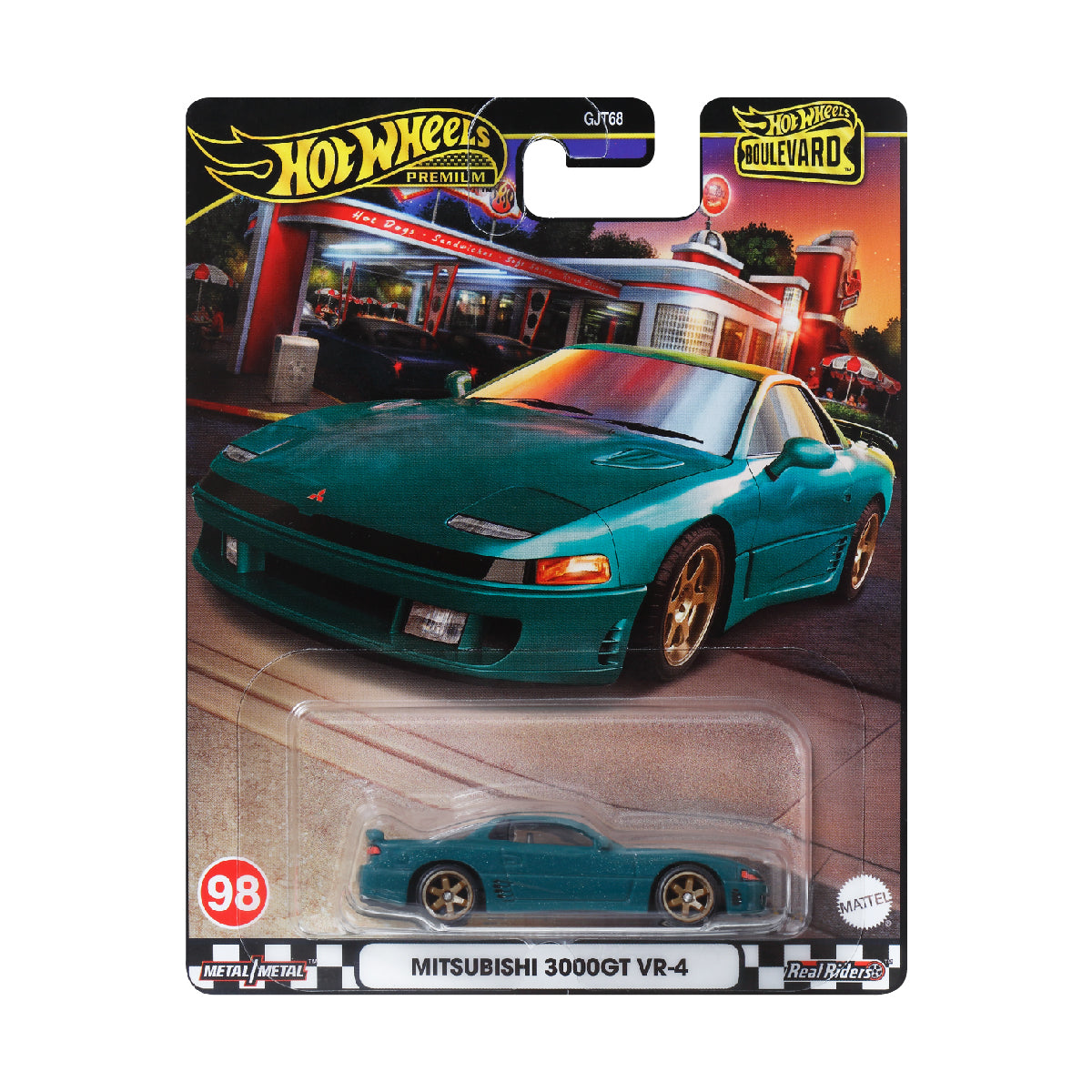 Siêu Xe Boulevard Mitsubishi 3000 Hot Wheels Gjt68