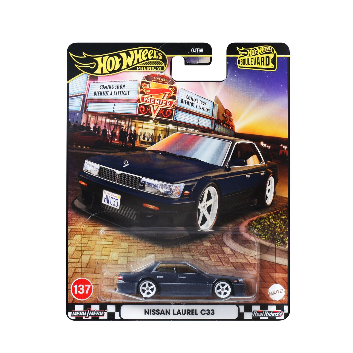 Đồ Chơi Siêu Xe Boulevard - Nissan Laurel C33 Hot Wheels Jbl10/Gjt68