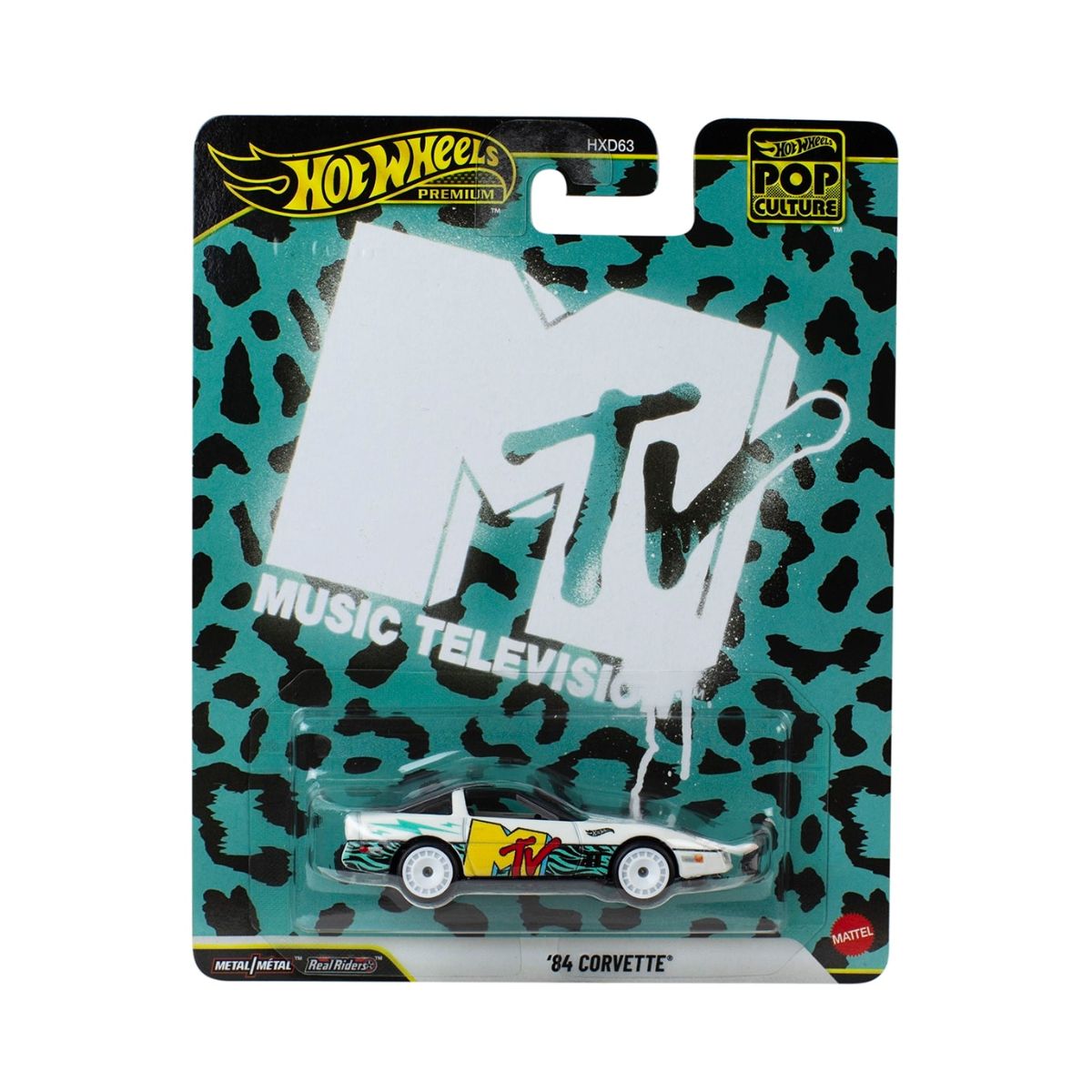 Toy Car Pop Culture - 84 Corvette HOT WHEELS JHW93/HXD63