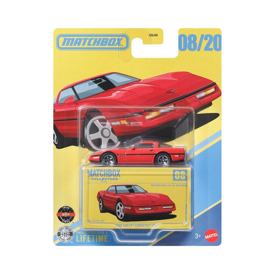 Đồ Chơi Siêu Xe Collector Hạng Sang Chevrolet Corvette ZR1 1990 (C4) MATCHBOX GBJ48