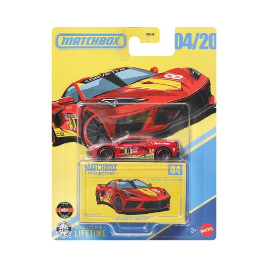 Đồ Chơi Siêu Xe Collector Hạng Sang Chevrolet Corvette 2020 MATCHBOX GBJ48