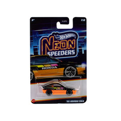 Hot Wheels Neon Speeders 1985 Honda CR-X (Chase) Die-Cast Car JKX99/HLH72