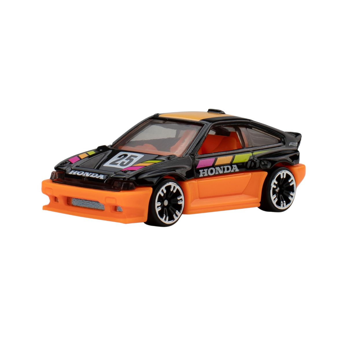 Hot Wheels Neon Speeders 1985 Honda CR-X (Chase) Die-Cast Car JKX99/HLH72
