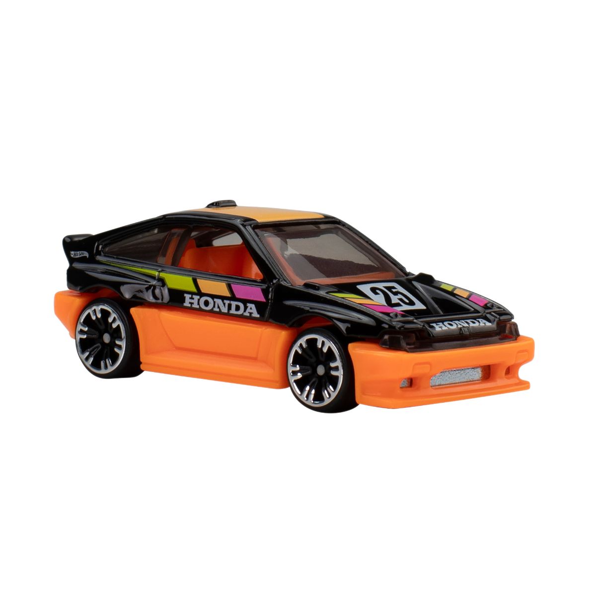 Hot Wheels Neon Speeders 1985 Honda CR-X (Chase) Die-Cast Car JKX99/HLH72