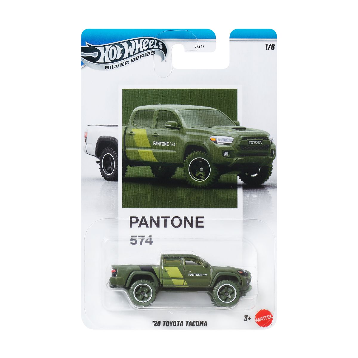 Đồ Chơi Siêu Xe Pantone - 20 Toyota Tacoma HOT WHEELS JKY47