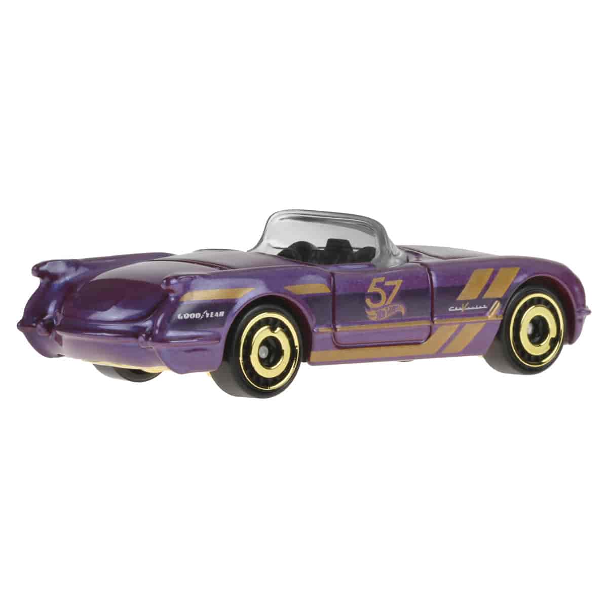 Đồ Chơi Mô Hình Siêu Xe Phiên Bản Ngọc Trai - 1955 Corvette HOT WHEELS HDH54