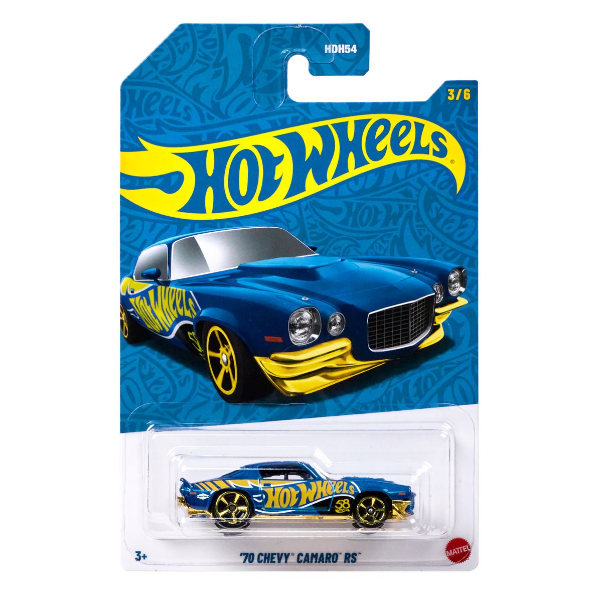 Đồ Chơi Siêu Xe Phiên Bản Ngọc Trai - 70 Chevrolet Camaro HOT WHEELS HDH54