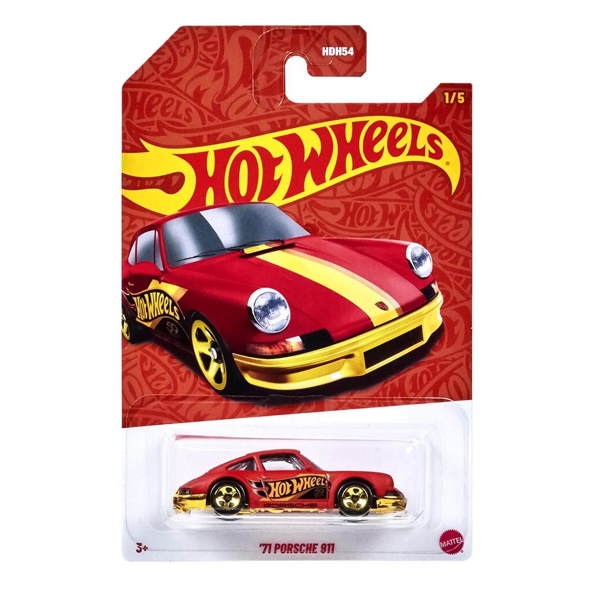 Đồ Chơi Siêu Xe Phiên Bản Ngọc Trai - '71 Porsche 911 HOT WHEELS JTD65/HDH54