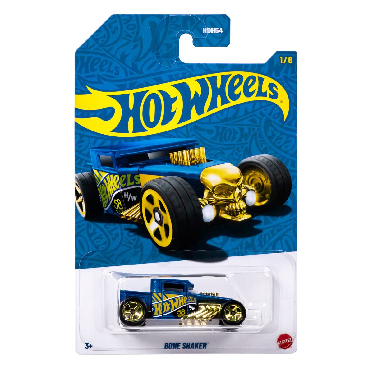 Đồ Chơi Siêu Xe Phiên Bản Ngọc Trai - Bone Shaker HOT WHEELS HDH54