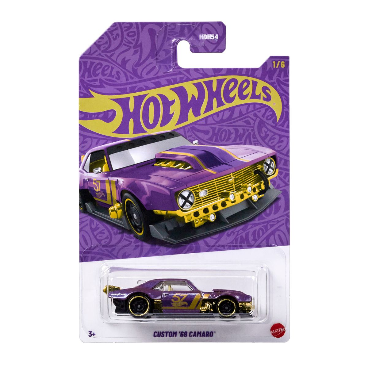 Đồ Chơi Siêu Xe Phiên Bản Ngọc Trai Ultra Hots - Custom '68 Camaro Hot Wheels Hdh54