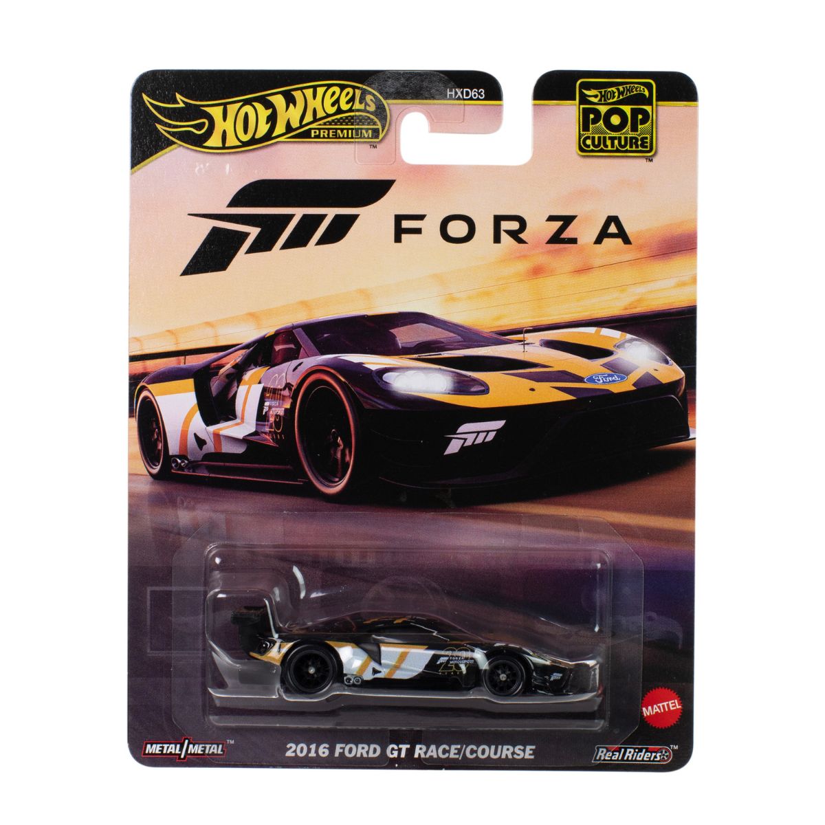 Đồ Chơi Siêu Xe Pop Culture - 2016 Ford Gt Race Hot Wheels Hxd63